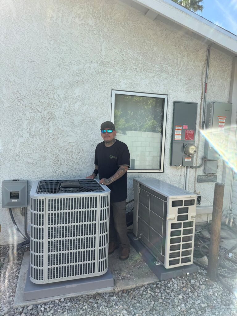 uneven cooling in Lancaster, CA